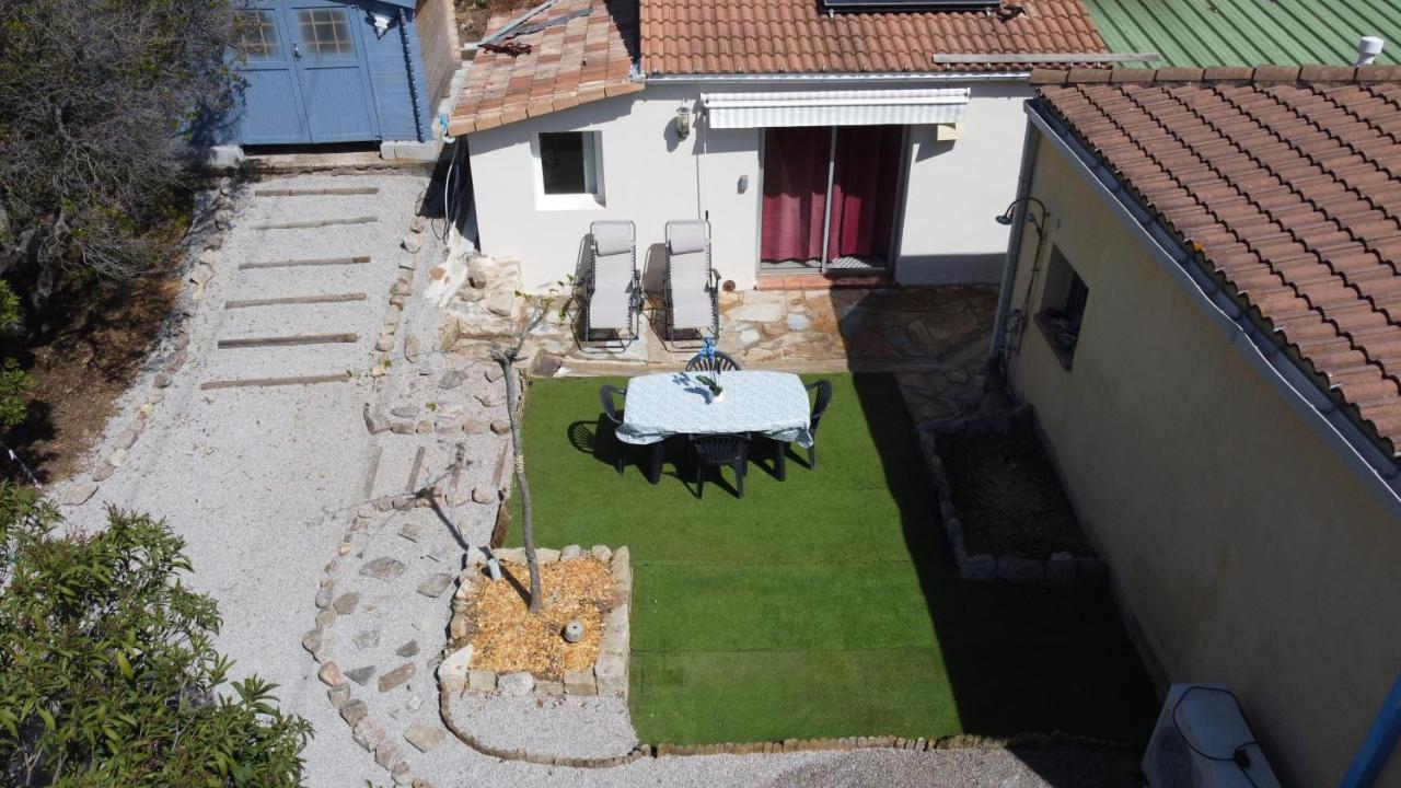 Proche Ajaccio Maisonnette Independante 4 Personnes Au Calme Alata Extérieur photo