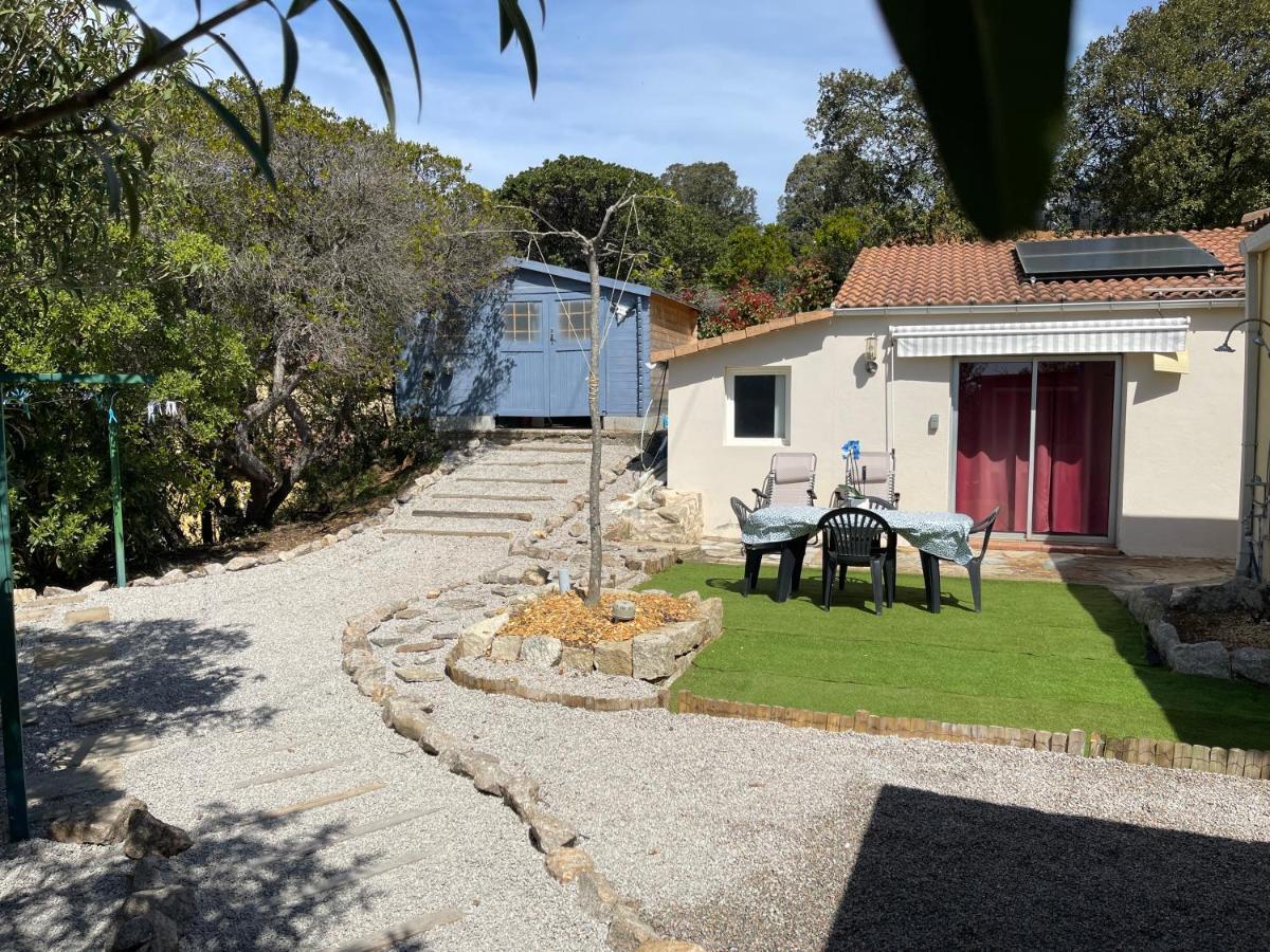 Proche Ajaccio Maisonnette Independante 4 Personnes Au Calme Alata Extérieur photo