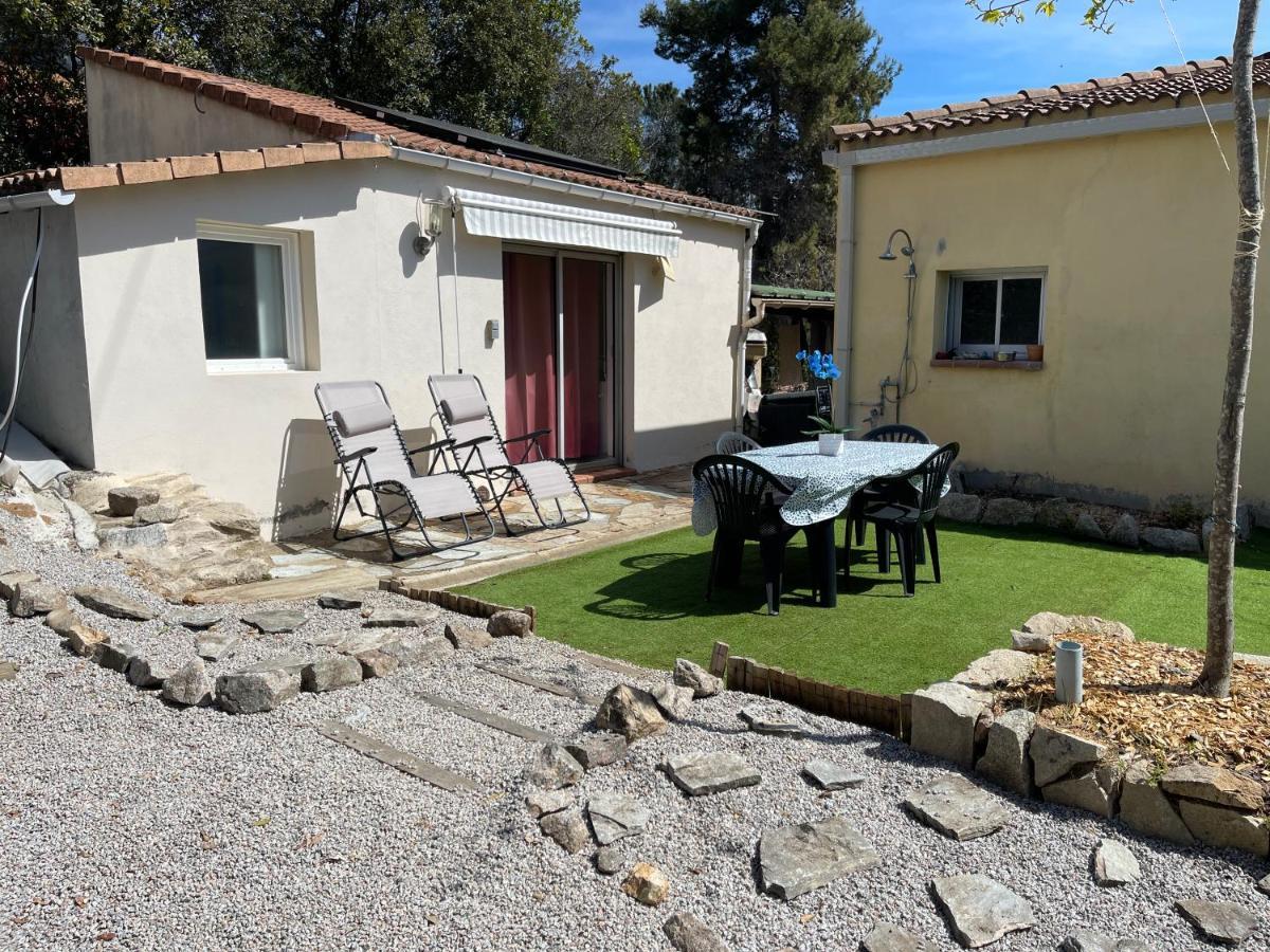 Proche Ajaccio Maisonnette Independante 4 Personnes Au Calme Alata Extérieur photo